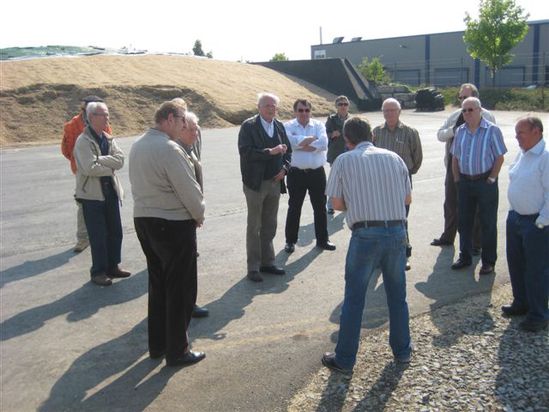 Besuch der Biogasanlage Mühlacker